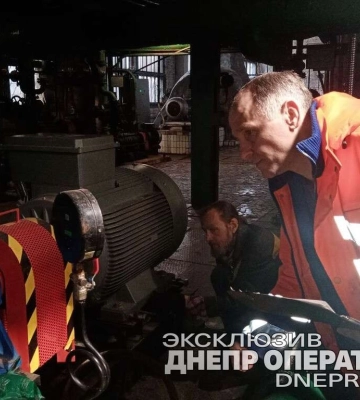 У Дніпрі, на Робочій провели ревізію насосів котельні: відео