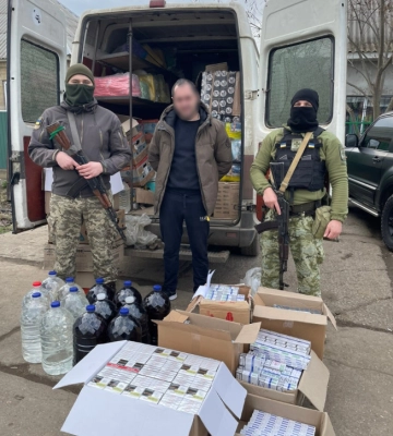 Прикордонники Ізмаїльського загону виявили на Одещині контрафактні товари на понад 100 тисяч гривень