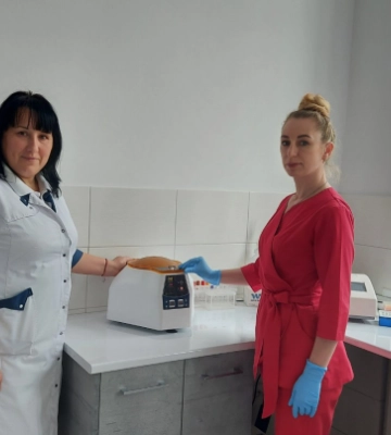 Чернівецький центр служби крові отримав обладнання і матеріали від благодійників зі Швейцарії