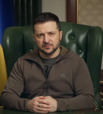 Ворог не відмовився від божевільної ідеї захопити Донеччину, — президент Зеленський підбив підсумки 309-го дня війни