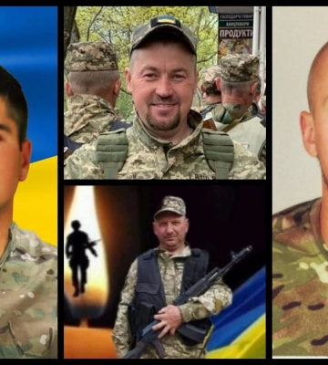 На Рівненщині провели в останню дорогу чотирьох захисників України