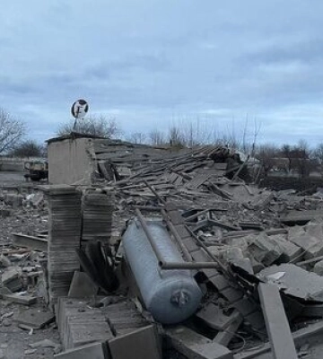 Последствия обстрела Донецкой области российскими оккупантами. ФОТОрепортаж
