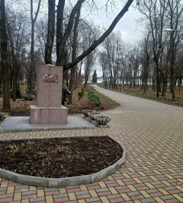 В Краматорске демонтирован бюст Пушкина