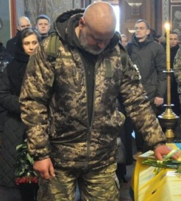 Прощання з українським захисником Олегом Рибальченком, який загинув у бою з окупантами під Бахмутом, відбулося у Києві. ВІДЕО+ФОТОрепортаж