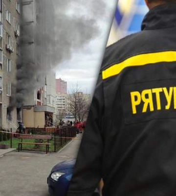 Масштабна пожежа в Києві: чоловік підпалив каністру з бензином просто-таки у себе вдома