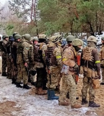 Волинські тероборонівці не припиняють навчання на українсько-білоруському кордоні (фото, відео)