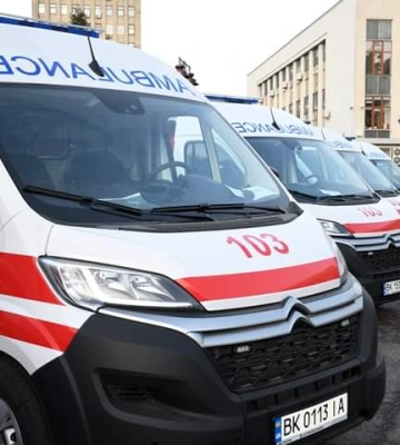 Дев’ять сучасних «швидких» отримала Рівненщина