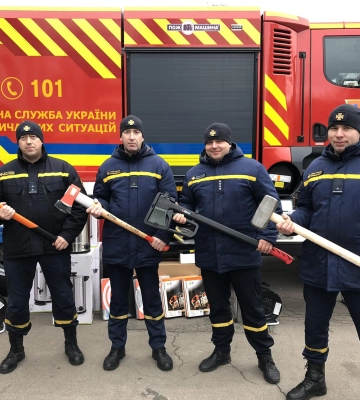 Луцькі рятувальники отримали спеціалізоване обладнання