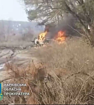 На Харківщині автомобіль з подружжям підірвався на вибуховому пристрої — чоловік помер на місці
