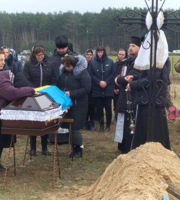Пройшов не одну «гарячу» точку: на Волині прощалися із загиблим Героєм Святославом Симінським
