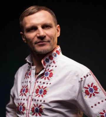 Скрипка виступив на Центральному залізничному вокзалі у Києві
