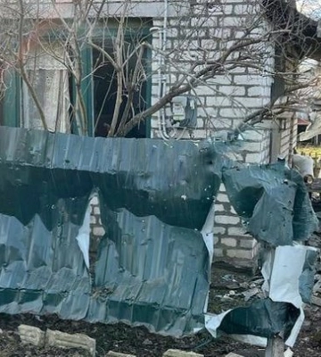 Унаслідок учорашнього обстрілу Очакова пошкоджено 16 будинків, поранено трьох людей