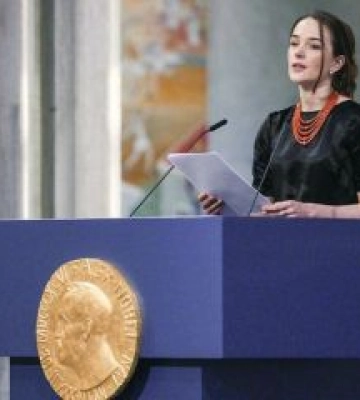 Уперше за 127 років «Нобель»  обізвався українським голосом