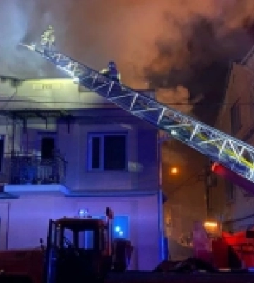 У Рівному горів двоповерховий житловий будинок