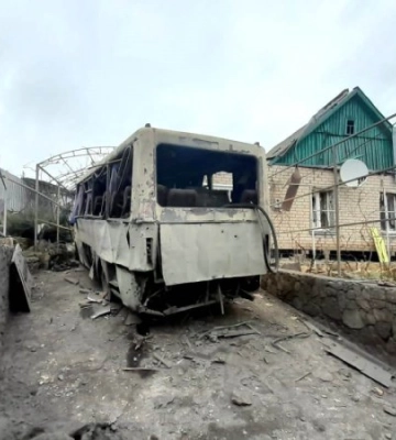 Оккупанты за сутки атаковали девять раз Херсон: есть раненые