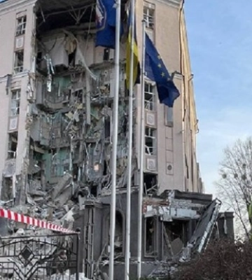 Удар по Києву: один загиблий, вісім постраждали