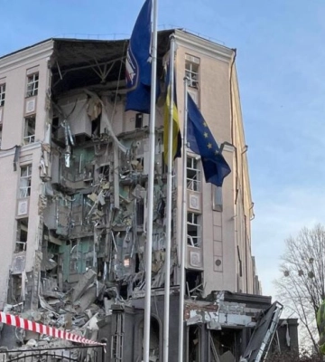 У Зеленського показали наслідки &quot;прильотів&quot; у Києві
