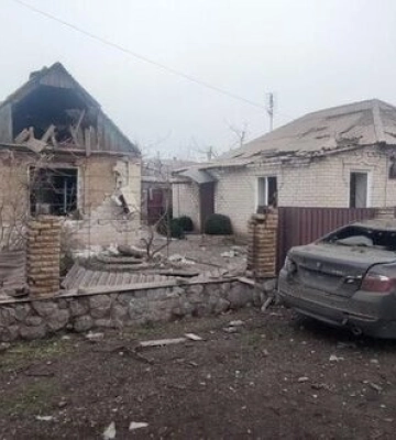 Внаслідок обстрілу Запоріжжя поранено 4 особи, зокрема вагітну жінку та дитину, - ОВА. ФОТОрепортаж