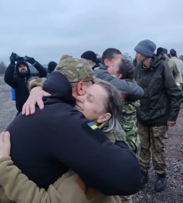 На Новый год Украина вернула из плена 140 украинских защитников