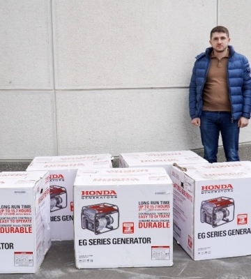 Одеська область отримала гуманітарну допомогу від американських партнерів