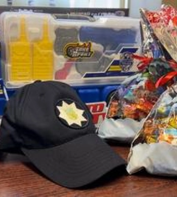 На Полтавщині поліцейські здійснили новорічну мрію 7-річного хлопчика