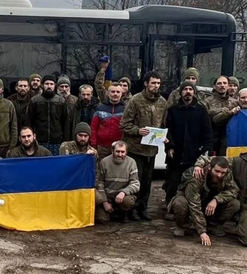 З російського полону звільнили трьох захисників з Рівненщини