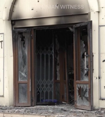 Як на Бахмутському напрямку снаряди з дронів влучають прямо в окопи окупантів (ВІДЕО)