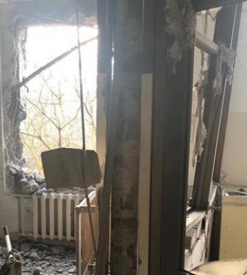 В ХДУ російська артилерія пошкодила басейн