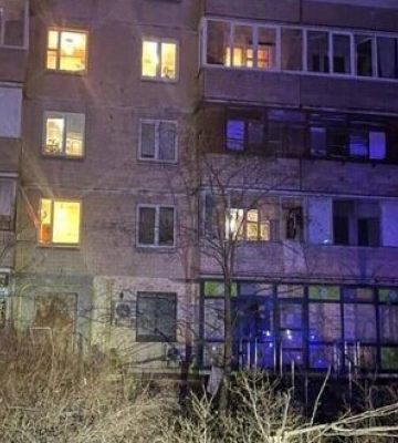 Під час повітряної тривоги пролунав вибух у Деснянському районі Києва. ФОТО