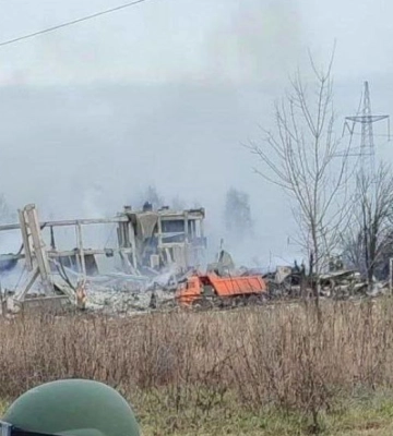 В окупованій Макіївці у новорічну ніч знищено казарму з російськими окупантами. Відео