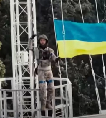 Військовий з Волині потрапив у новорічне звернення президента