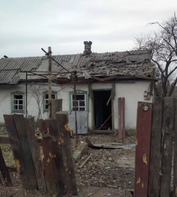 Войска РФ обстреляли Донецкую область ночью, есть повреждения