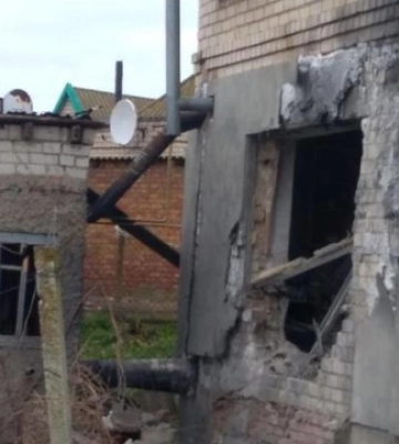 росіяни обстріляли село на Херсонщині, є поранений