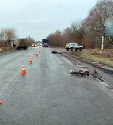 ДТП на Полтавщині: загинув велосипедист