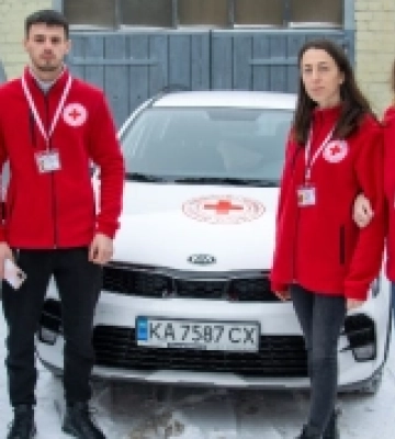 У співпраці Волинського та Німецького Червоного хреста область отримала сім мобільних медбригад