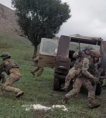 Полтавські тероборонівці знялися у воєнному фільмі