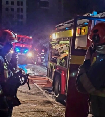 Пожежа у львівській багатоповерхівці: рятувальники евакуювали 47 людей 