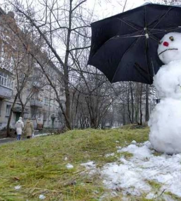 Как оказалось, январская погода в Киеве была аномальной