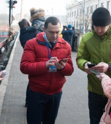 У «Львівській залізниці» розповіли, скільки пасажирів уже здійснили подорож святковим ретро-поїздом