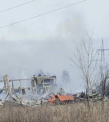 З’явилися супутникові знімки того, що залишилося від казарм окупантів у Макіївці після удару ЗСУ