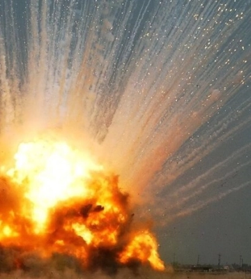Склад российских боеприпасов взорвался на Луганщине – ОГА