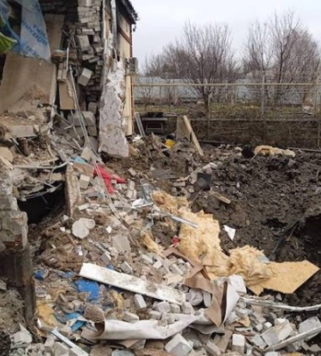 Ворог обстріляв Вовчанськ та село в Чугуївському районі, є поранені, - ОВА