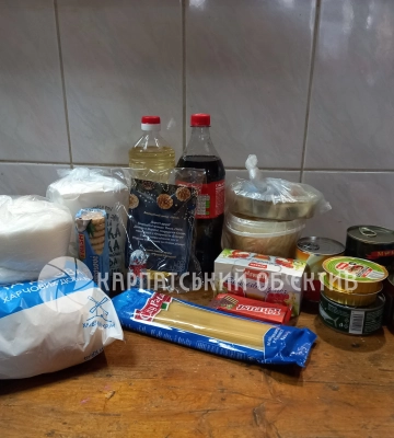 У Перечині сім’ї військовослужбовців та соціально незахищені родини отримали різдвяні продуктові набори