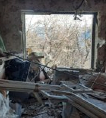 Россияне обстреляли жилой квартал в Курахово – фото