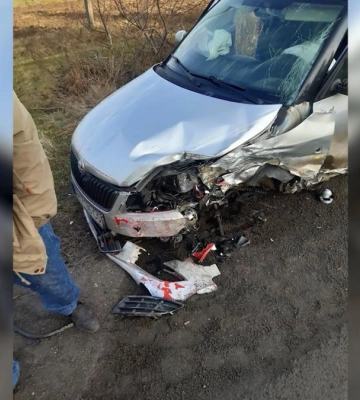 У Рівному не розминулися маршрутка та інкасаторська автівка (ВІДЕО)