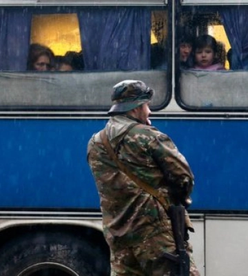 На окупованих територіях Запорізької області росіяни збирають дітей, щоб вивезти їх до москви