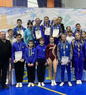 Спортсмени з Шостки – призери Чемпіонату України зі стрибків на батуті