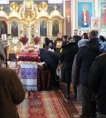 На Волині попрощалися із загиблим на передовій солдатом Дмитром Адамовичем
