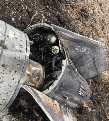 Під Полтавою знайшли залишки ворожої ракети: завтра її знешкодять піротехніки