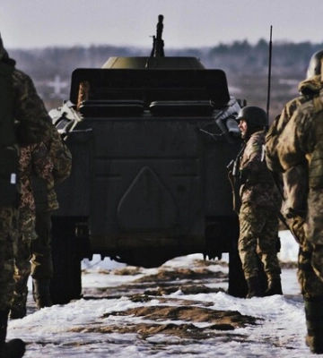 Карта бойових дій в Україні 4 січня